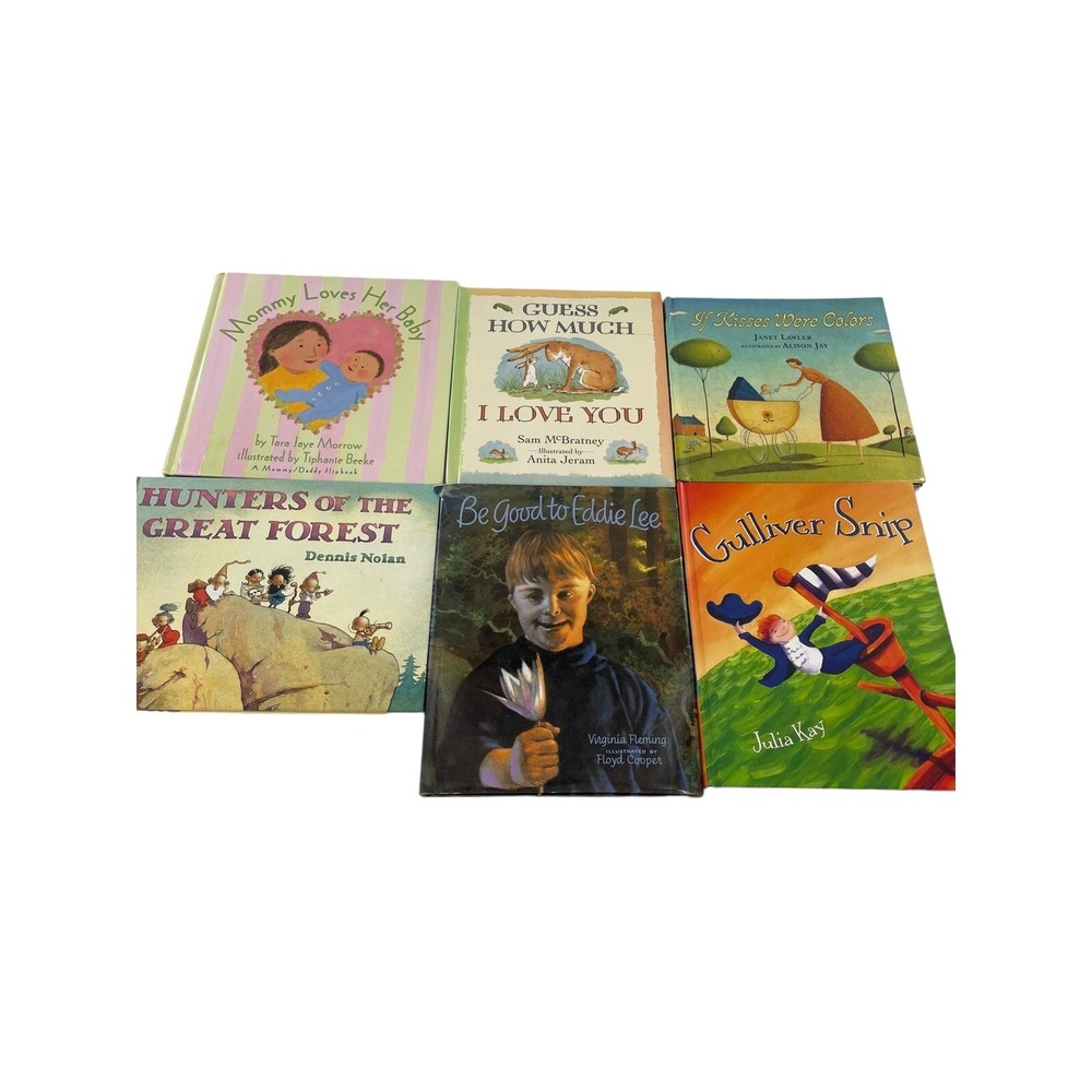 Random Lot Of 6 Books Guess How Much I Love You Hardcover‎ Daycare Hard Cover